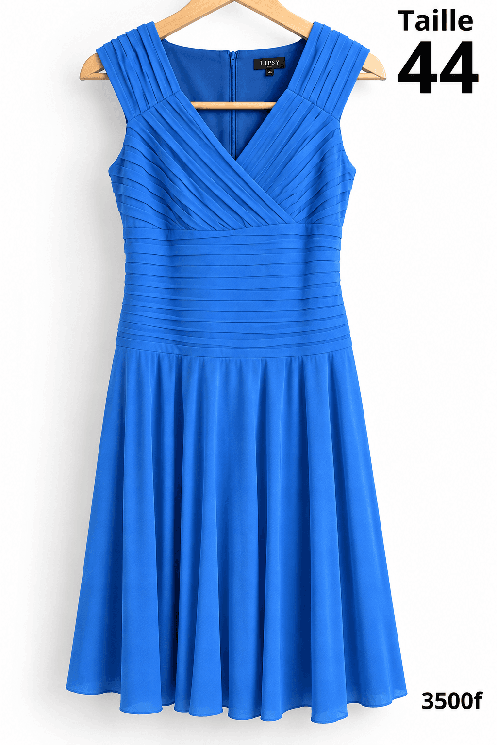 Robe de sortie plissée
